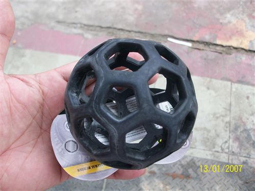 橡膠類 寵物玩具球tr橡膠耐啃咬，符合FDA要求 定制銷售原始圖片2