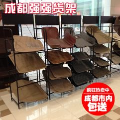 汽车用品货架 【倍强】成都包邮 机油架 汽车用品店货架 机油展示架 促销架货架