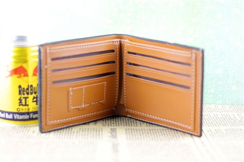 2015年新品 動漫PU皮兩折錢包東京食尸鬼黑執事海賊火影進擊的巨人多款可選原始圖片2