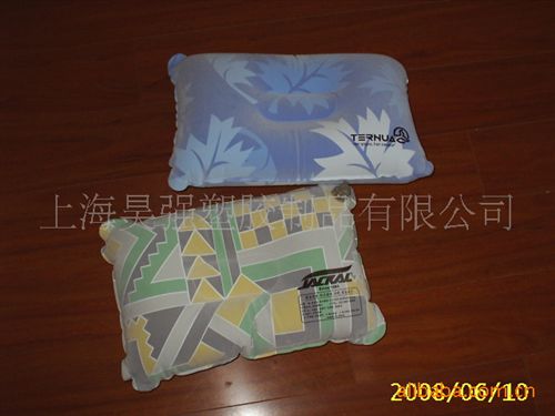 充氣枕 充氣枕頭，車用枕頭，植絨枕頭原始圖片3