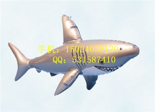 充氣動物類 PVC充氣鯊魚、充氣鯨魚、cqw娃魚【專業生產各種大小魚】