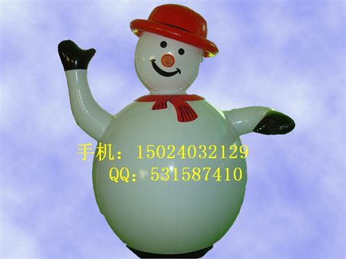 充氣節日用品類 PVC充氣雪人、PVC充氣圣誕老人、圣誕節用品 【生產廠家】原始圖片2