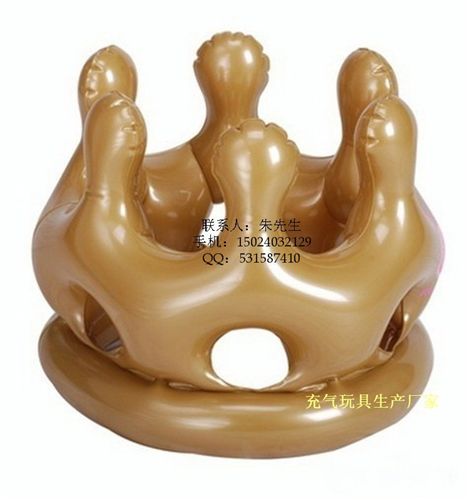 充氣玩具類 廠家直銷兒童成人充氣hg 充氣帽子 【生產(chǎn)廠家】