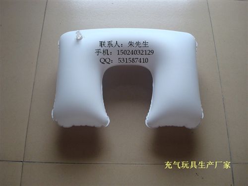 充氣枕頭類 【廠家直接生產(chǎn)定做】供應(yīng)6P全環(huán)保PVC充氣枕頭，枕頭充氣內(nèi)膽原始圖片2
