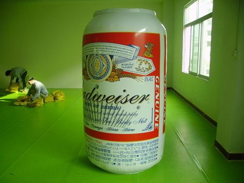 PVC充氣廣告模型 PVC充氣啤酒瓶，充氣啤酒瓶模型，PVC吹氣酒瓶，充氣廣告用品原始圖片2