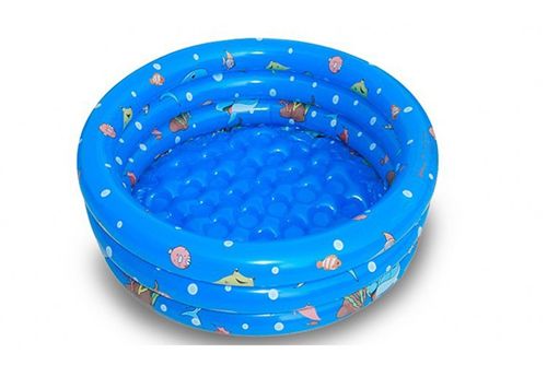 水上用品 盈泰100三環(huán)印花充氣水池 嬰兒游泳池 兒童澡盆 沙池批發(fā)原始圖片2