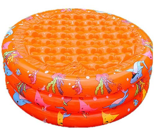 水上用品 盈泰100三環(huán)印花充氣水池 嬰兒游泳池 兒童澡盆 沙池批發(fā)原始圖片3