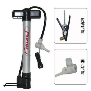 打氣筒 [贈球針]星火打氣筒 自行車高壓鋁合金qq籃球足球配件103 zp原始圖片2