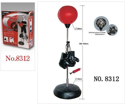 拳擊用品 tj－zp杰之8312拳擊速度球/出氣球/不倒翁/拳擊沙袋立式 好用原始圖片3
