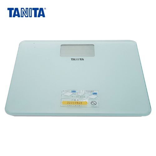 體重秤 百利達TANITA三種國際單位顯示健康秤HD-384電子體重秤背光白