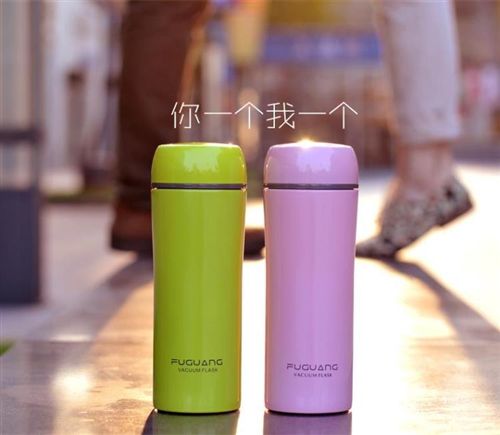 保溫杯 富光健系列真空保溫杯zp 男女士學(xué)士杯子 便攜隨行杯 BJ003-320原始圖片2