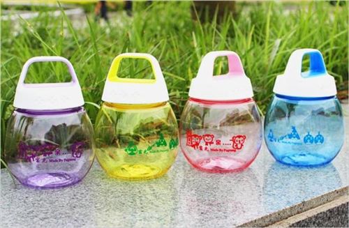 杯子 zp富光QQ太空杯帶濾網(wǎng)塑料杯子360ml 創(chuàng)意可愛兒童水杯