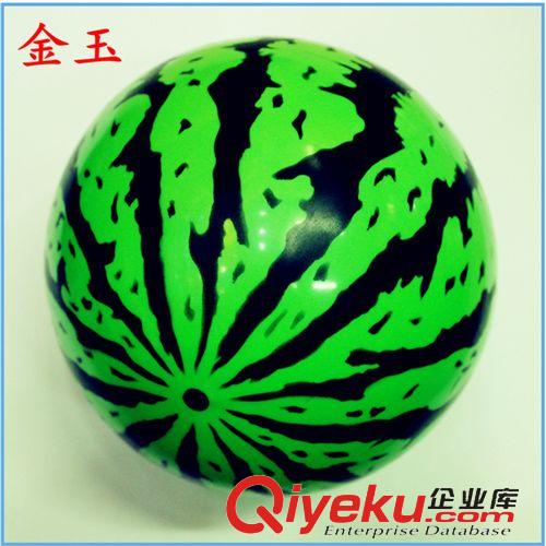 噴花球 廠家批發噴花西瓜球16cm 各種噴花西瓜球充氣 可定制