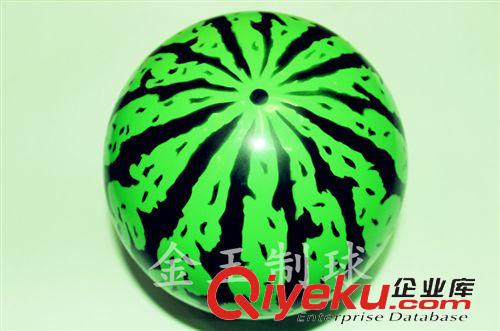 噴花球 廠家批發噴花西瓜球16cm 各種噴花西瓜球充氣 可定制