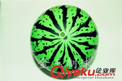 噴花球 廠家批發噴花西瓜球16cm 各種噴花西瓜球充氣 可定制