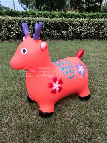 跳跳馬 批發(fā)供應 全新料普通大號彩繪跳跳馬 加厚跳跳馬 多款任選原始圖片2