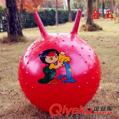 羊角球 長期供應 加厚羊角球45cm 兒童大羊角球 pvc充氣羊角球原始圖片3