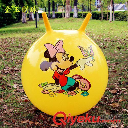 羊角球 廠家批發(fā)羊角球45cm 幼兒大羊角球 健身羊角球原始圖片3