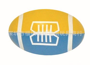 PVC/PU充棉球 2014小孩4寸PVC橄欖球手工縫制原始圖片3