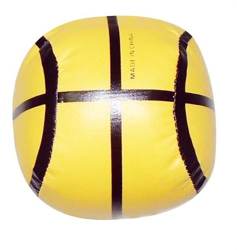 PVC/PU充棉球 2014小孩4寸PVC籃球手工縫制原始圖片3