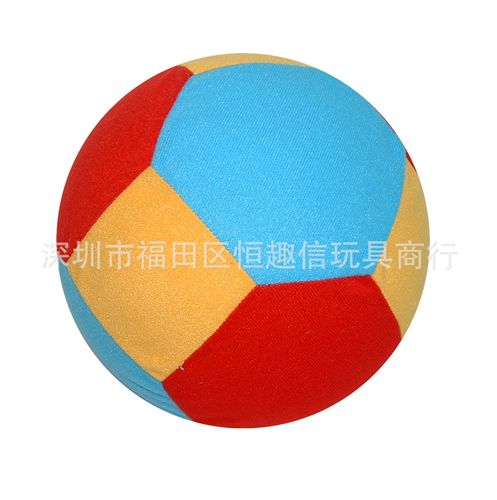 PVC/PU仿真充氣球 2014小孩6寸棉布充氣球手工縫制原始圖片3