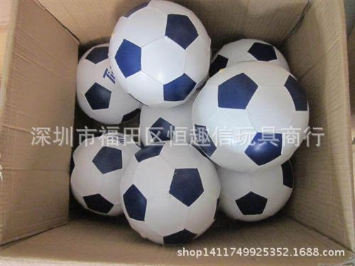OEM產品 2014贈品OEM8寸PVC充氣足球手工縫制原始圖片2