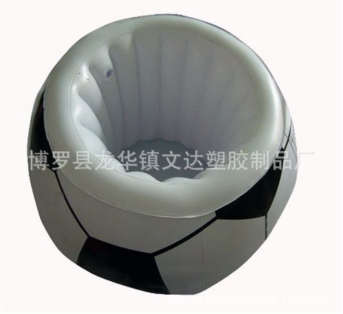 冰桶、冰夾 廠家定制吹氣冰桶 方便收納pvc冰桶 飛盤pvc充氣冰桶原始圖片2