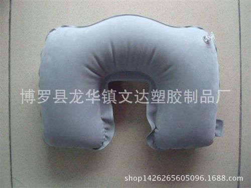 充氣旅行枕 INTEX旅行枕68675 充氣枕 車(chē)枕 露營(yíng)枕 頭枕 U型護(hù)頸枕午休枕原始圖片3