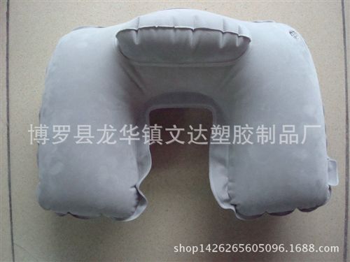 充氣旅行枕 供應(yīng)出口歐美品質(zhì)充氣枕頭、植絨充氣枕頭、航空枕、旅行枕 推廣