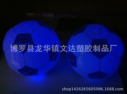 發光玩具 發光沙灘球 LED閃光充氣球 發光卡通球 六片彩球 款式多樣原始圖片3