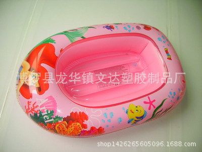 漂流船、皮劃艇、充氣艇 兒童充氣單人卡通船，來樣定做，廠家直銷，款式多樣原始圖片2