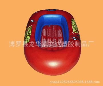漂流船、皮劃艇、充氣艇 兒童充氣單人卡通船，來樣定做，廠家直銷，款式多樣原始圖片3