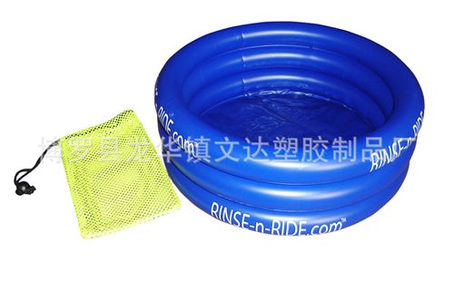 游泳池 廠家生產供應PVC充氣嬰兒水池 三管水池 環保料0.3MM厚度100*30cm原始圖片3