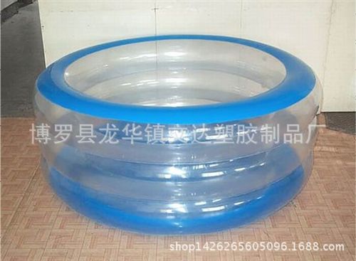 游泳池 供應(yīng)pvc充氣水池，充氣兒童水池 嬰兒水池 、長方形水池