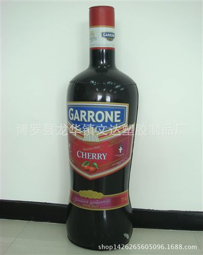 燈箱布 pvc充氣廣告瓶子，PVC充氣廣告產(chǎn)品，充氣瓶子模型原始圖片2