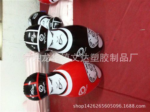 卡通氣模玩具 動物充氣玩具.廠家供應PVC充氣91CM大號不倒翁.充氣玩具充氣