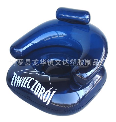 充氣沙發(fā) 環(huán)保pvc充氣沙發(fā)，吹氣懶人沙發(fā)，充氣白色單人沙發(fā)，卡通沙發(fā)