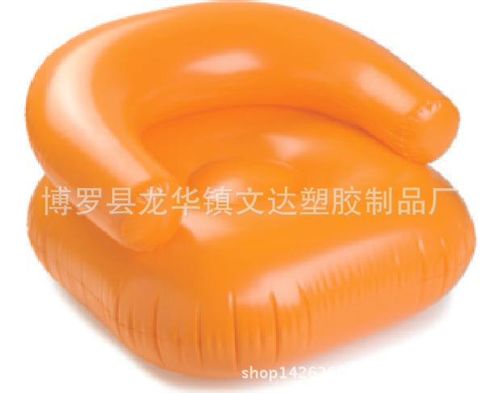 充氣沙發(fā) 環(huán)保pvc充氣沙發(fā)，吹氣懶人沙發(fā)，充氣白色單人沙發(fā)，卡通沙發(fā)