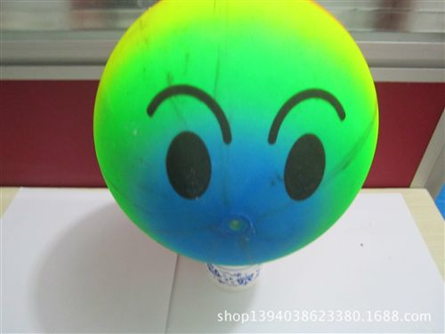 PVC球類 工廠直銷 環保9寸彩色排球/水球 做工精細兒童玩具排球 夏季熱銷原始圖片2