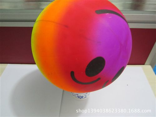 PVC球類 工廠直銷 環保9寸彩色排球/水球 做工精細兒童玩具排球 夏季熱銷原始圖片3