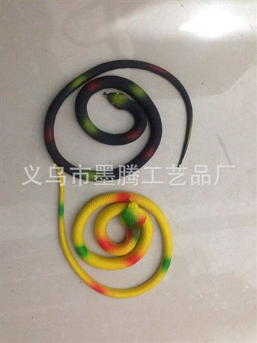 仿真動物 旅游紀念品 橡膠仿真蛇 軟膠柔軟的蛇 超長78CM{zx1}款式原始圖片3