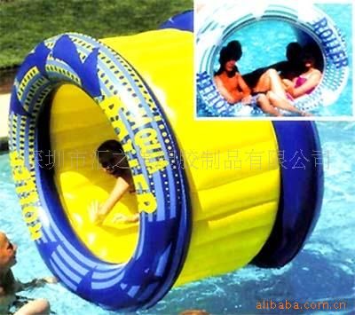 大型水上充氣運(yùn)動(dòng)用品 廠家直銷定制 充氣滾筒 水上滾筒(圖)原始圖片2