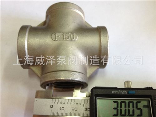 丝口管件 zz304四通  DN20--DN50   十字通 不锈钢管件