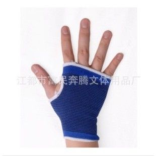 寶藍針織系列護具 2012 運動護具廠家供應 寶藍色 針織護手掌 一付（盒裝） 高品質原始圖片2