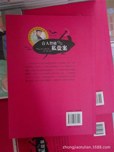 tj促銷 《盲人智破私鹽案》正版tj地?cái)倳嗌倌陥D書懸疑故事書籍讀物