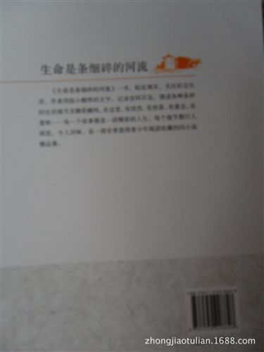 tj促銷 《生命是條細碎的河流》正版tj地攤書青少年圖書課外書籍讀物