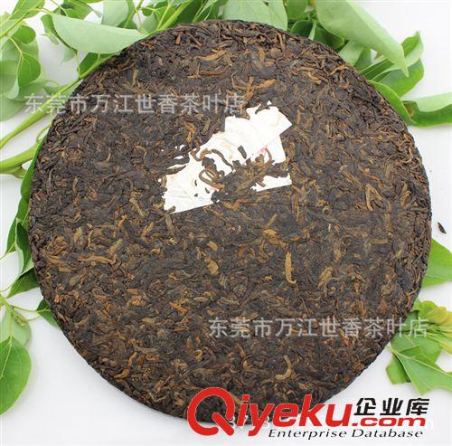 云南普洱茶 09班章金芽普洱茶熟茶 百年古樹七子餅茶 勐海古茶源云南茶葉