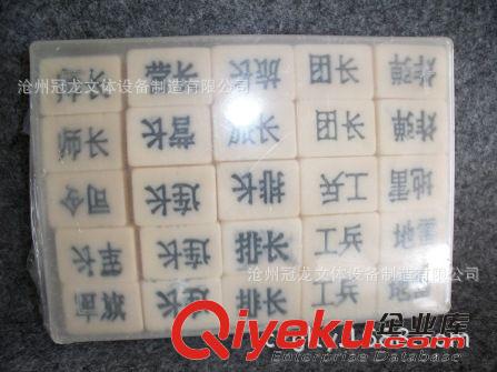 體操訓練比賽用品 教育投標 棋牌類玩具軍棋 國際盤  塑料子原始圖片3