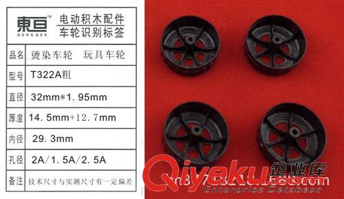 玩具車輪常規(guī)庫(kù)存區(qū) 玩具車輪  塑料車輪  燙染車輪  小輪子  玩具配件  T322A粗原始圖片3