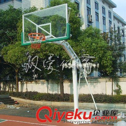 籃球架 專業(yè)生產 電動仿液壓籃球架 雙愛鋼化籃球架原始圖片2